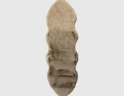 Kunstschaffell Beige 55x160cm