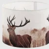 Lampenschirm Vintage Hirsch
