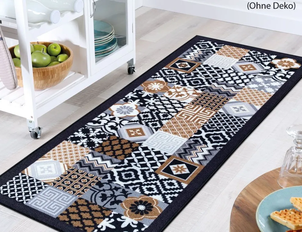 Läufer Mosaik Bunt
