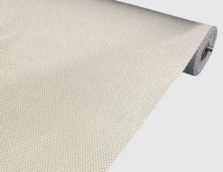 Möbelstoff Waffelvelours Beige