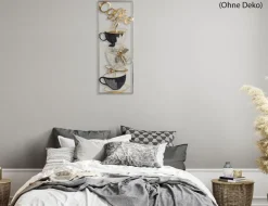 Metallbild Coffee 29x74cm