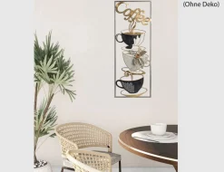 Metallbild Coffee 29x74cm