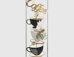 Metallbild Coffee 29x74cm