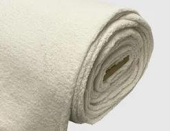 Microfaser geprägt Uni beige