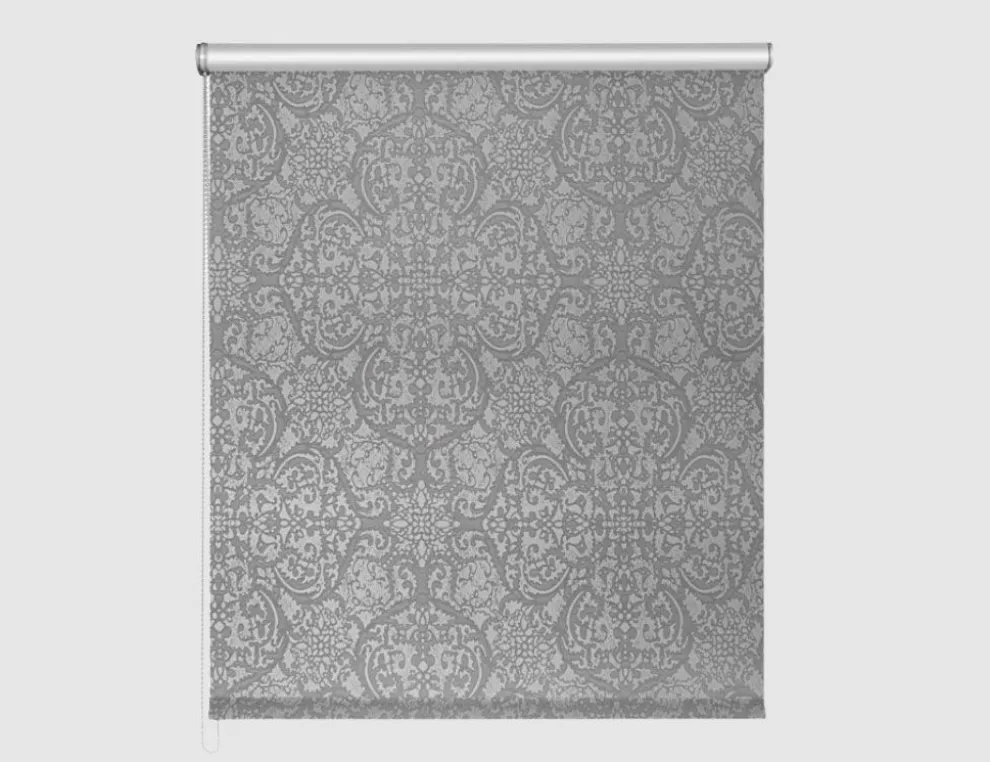 Mini Verdunkelungsrollo Grau 45x150cm
