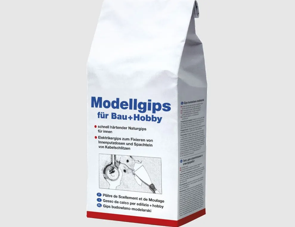 Modellgips für Bau + Hobby