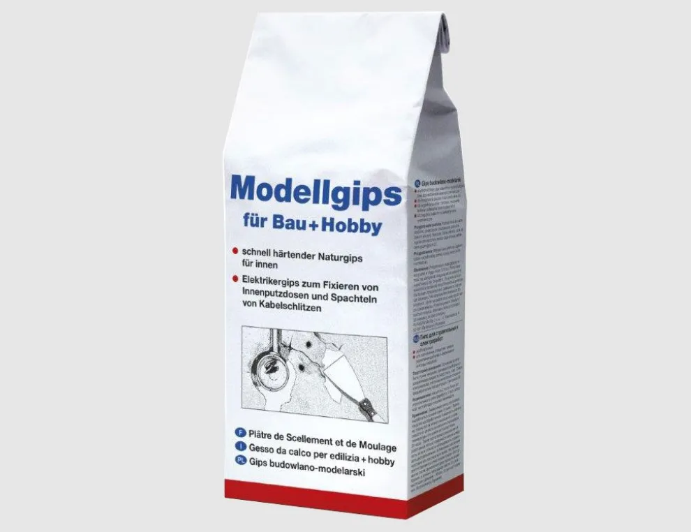 Modellgips für Bau + Hobby