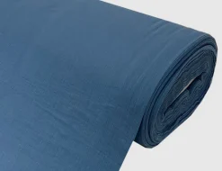 Musselin Double Gauze Blau