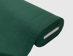 Musselin Double Gauze Dunkelgrün