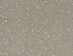 Musselin Double Gauze Punkte Taupe
