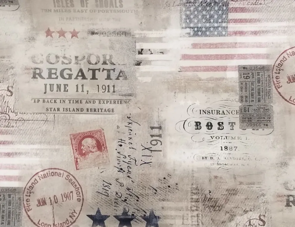 Outdoorstoff Postkarte USA