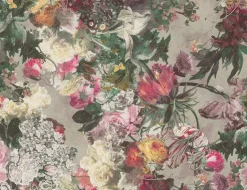 Papiertapete Blume Bunt