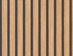 Papiertapete Holz Beige