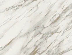 Papiertapete Marmor Grau, Gold