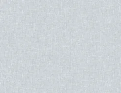 Papiertapete Textiloptik fein Hellgrau