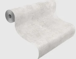 Papiertapete Uni Grau