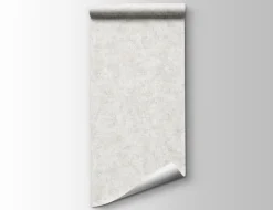 Papiertapete Uni hellgrau