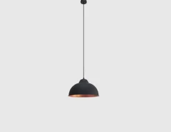 Pendelleuchte Schwarz, Kupfer