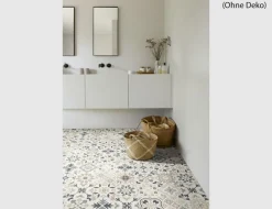 PVC Calypso Tile Beige, Grau 4m