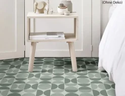 PVC Calypso Tile Grau, Grün