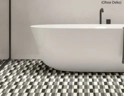 PVC Calypso Tile Weiß, Anthrazit