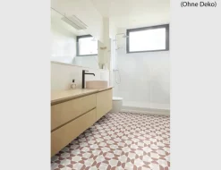 PVC Cupid Tile Beige, Terrakotta 3m