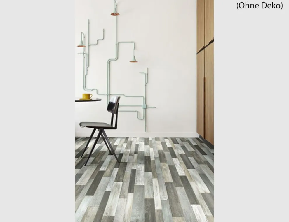 PVC Cupid Wood Grau, Beige