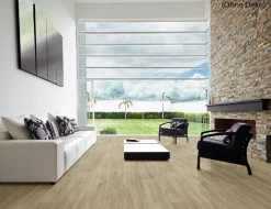 PVC Hermes Wood Hellbraun