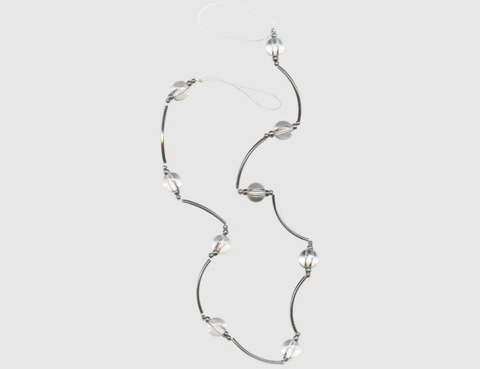 Raffhalter Perlen Transparent