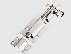 Riegel Nirosta Silber rund