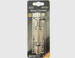Riegel Nirosta Silber rund
