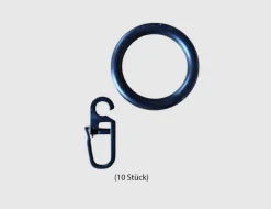 Ringe Schwarz 20 mm