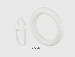 Ringe Weiß 12 mm