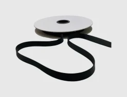 Satinband Schwarz