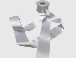 Satinband Weiß
