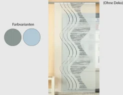 Schiebevorhang Welle
