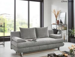 Schlafsofa Benfeld Grau