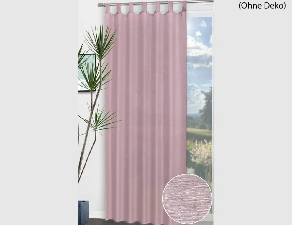 Schlaufe mit U-Band Viola Rosa