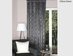 Schlaufenschal Valentina Grau Silber