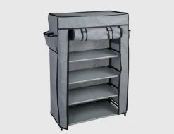 Schuhschrank Sofia Grau Vlies