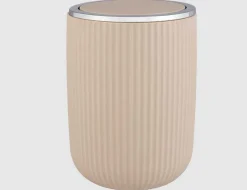 Schwingdeckeleimer Agropoli Beige