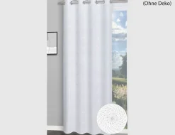 Ösenschal Bozen Weiß Silber
