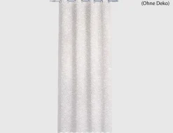 Ösenschal Crisscross Weiß