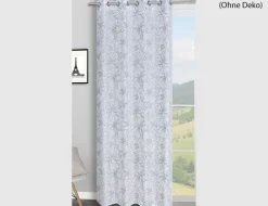 Ösenschal Natascha Weiß Silber