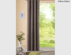 Ösenschal Veronique taupe