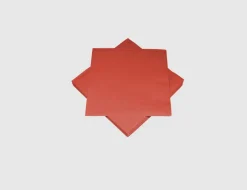 Servietten uni rot