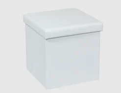 Sitzhocker Kunstleder faltbar