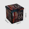 Sitzhocker Route 66