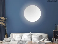 Spiegel Luna LED Ø 60 cm