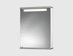Spiegelschrank Cento silber weiß
